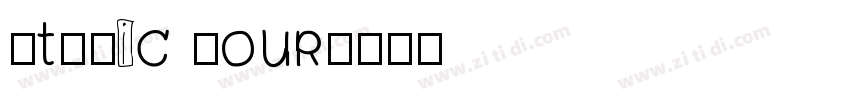 ltalic four字体转换